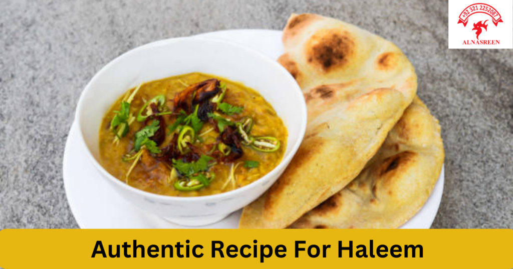 Recipe For Haleem